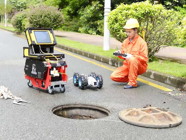 南林乡管道机器人检测