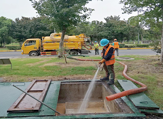 南林乡化油池清理